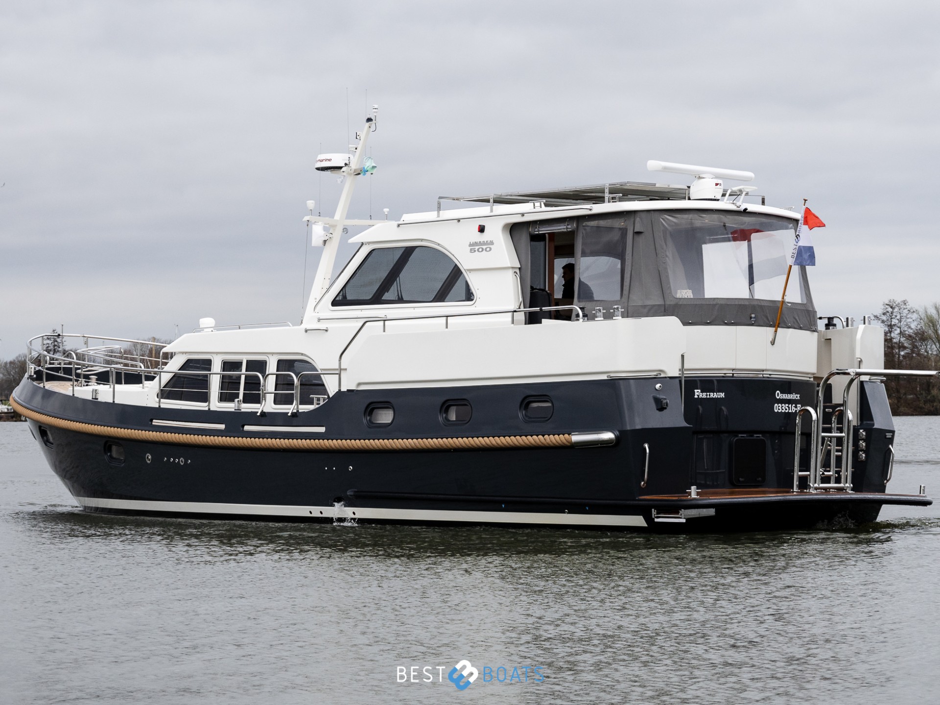 Linssen Grand Sturdy 500 AC Wheelhouse Long Top